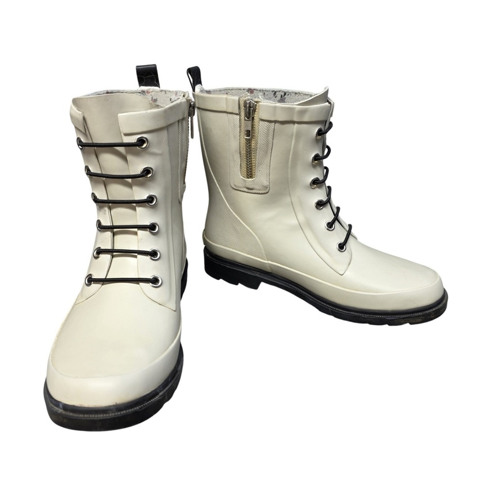 western chief style pretty rain boots with tie 5B